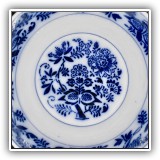 E22. Blue Onion bow1. 8.5"W - $48