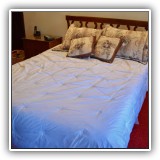 F20. Queen bed and headboard - $150