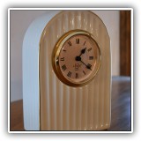 D42. Lenox clock. - $14