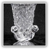 G10. Small cut glass toothpick holder 3"T - $4