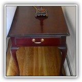 F4. Pennsylvania House rectangular side table.  Dimensions: 22.5"T x 27.5"D x 21"W - $150