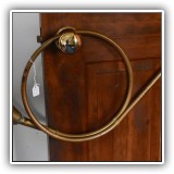 B8. Brass horn, Made in India - $18