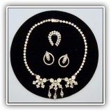 J108. Rhinestone jewelry