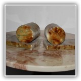 D13. Marble slab bookends. -$22