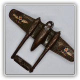 T02. Vintage toy plane. - $12