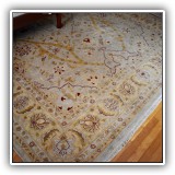 D04. Hand knotted rug. Measures approx. 12'5" x 9'2" - $900