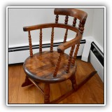 F51. Child-sized rocker. 20.5"h - $85