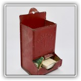 K10. Match holder