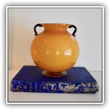 D36. Small glass vase