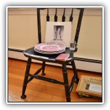 F10. Wesleyan College chair. - $75