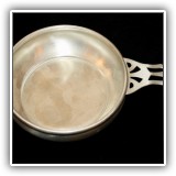S06. Eastern Pewter porringer. - $10