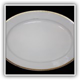 P36. Royal Bayreuth platter. 16"w Some fading on rim. - $18