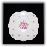 P28. Royal Stafford "Tudor Rose" platter 9.5"