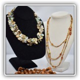 J27. Costume jewelry necklaces