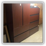 F66. Laminate file cabinets. - $30 each