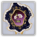 P12. Leaf-shaped porcelain dish. No mark.
