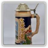 P01. Berlin beer stein by Gerz. 7.5"h - $30