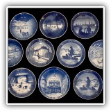 P20a. Royal Copenhagen Christmas plates - $12 each