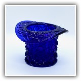 C29. Fenton glass top hat toothpick holder. 2.25"h - $8