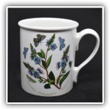 P30. Portmeirion "The Botanic Garden" 25th Anniversary mug. 3.75"h - $12