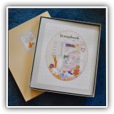 Z08. Baby scrapbook. Never used and in original box. - $12