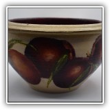 D95. Apple planter signed Marcia Northrop