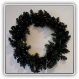 D90. Lighted wreath