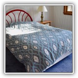 F35. Red metal full bed. - $125