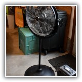 Z14. Standing fan by Utilitech. 52" h. -  $48