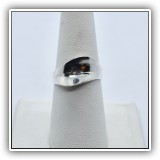 J19. Sterling silver ring. Size 7.75. - $22