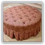 F62. Ethan Allen upholstered ottoman. 16"h x 36"w - $225