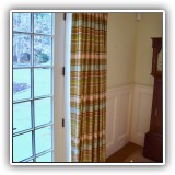D42. Silk drapes