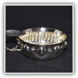 S06. Silverplate ashtray - $14
