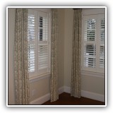 D44. Curtains. - $100 per pair