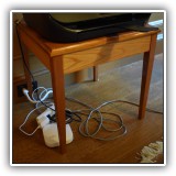 F91. Small cherry side table