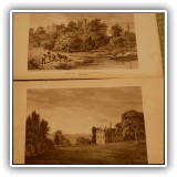 A41. 2 English engravings. - $8