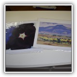 A69. Two unframed Georgia O'Keeffe prints