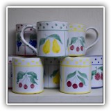K11. Set of 8 mugs. - $18