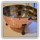 K05. Copper collander. - 14