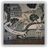 D54. Cotton Wellesley throw. - $18