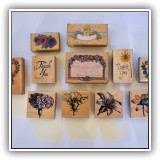 Z07. 11 Floral stamps. - $14