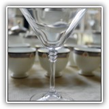 K21. Set of 8 martini glasses. - $24