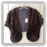 H16. Mink stole. - $95