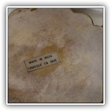D06. Small round area rug "Many Hands Make Light Work". 36"w - $65