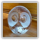 D36. Small glass vase